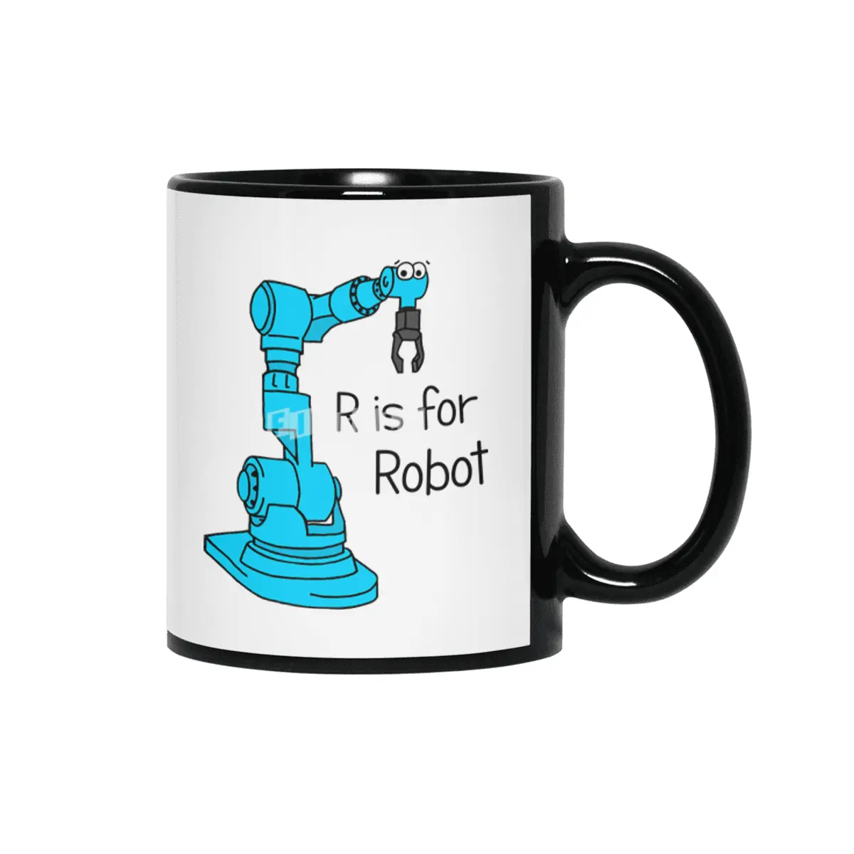 R is for Robot Siyah Kupa