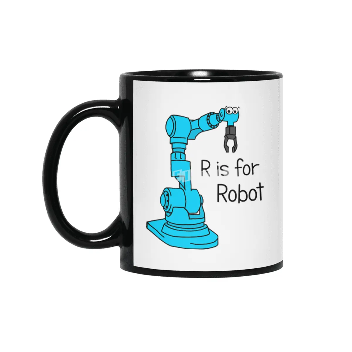 R is for Robot Siyah Kupa