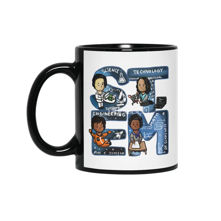 Women in STEM Siyah Kupa