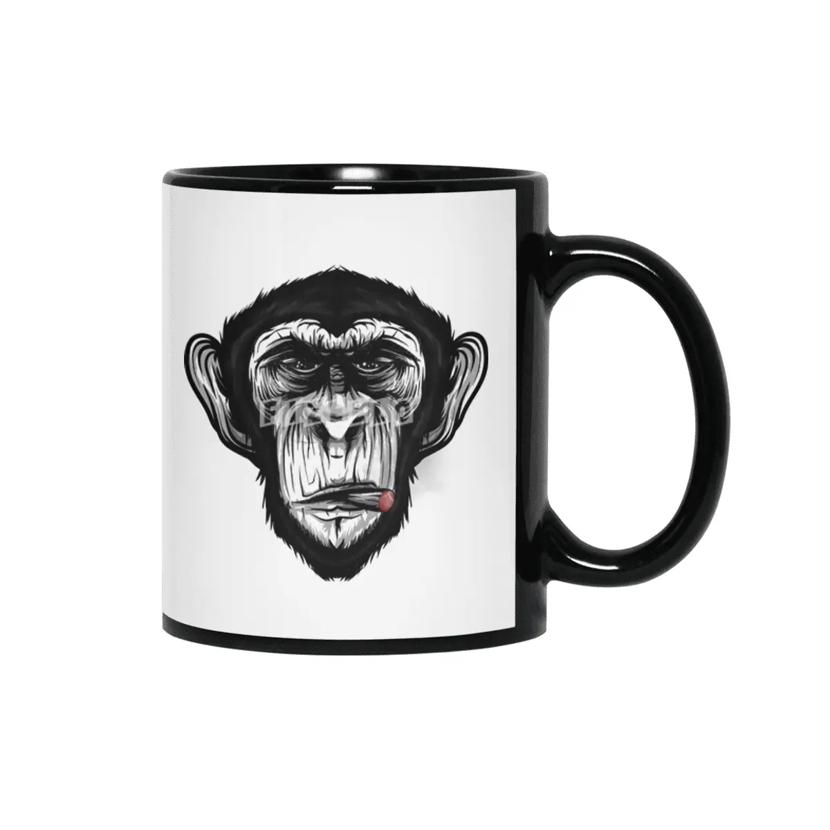 CIGAR CHIMP Siyah Kupa