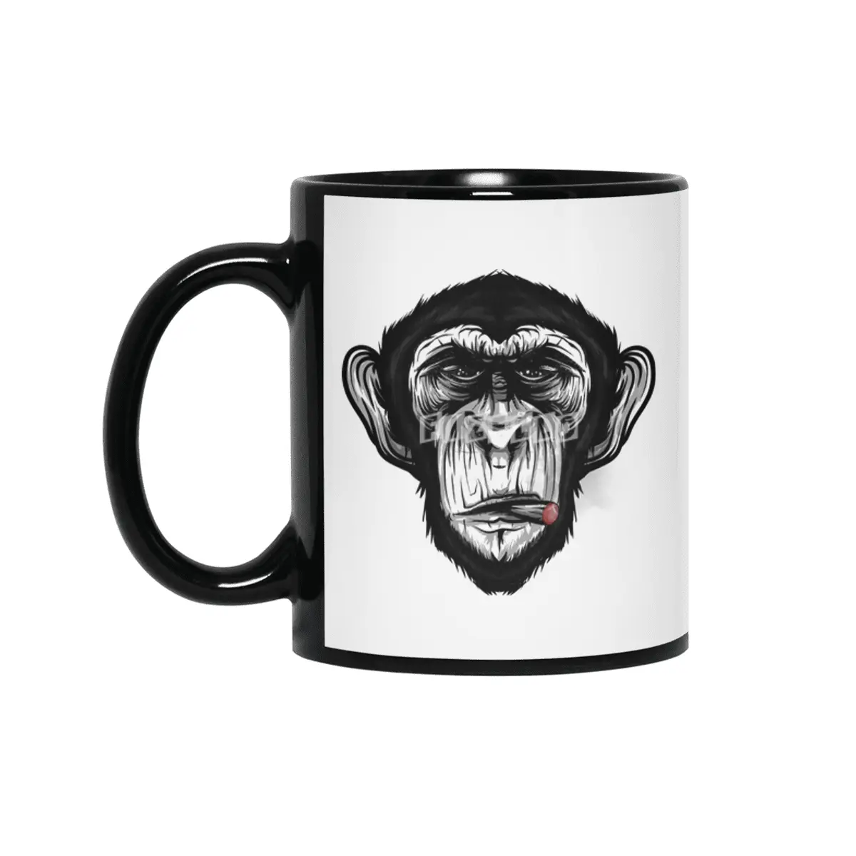 CIGAR CHIMP Siyah Kupa