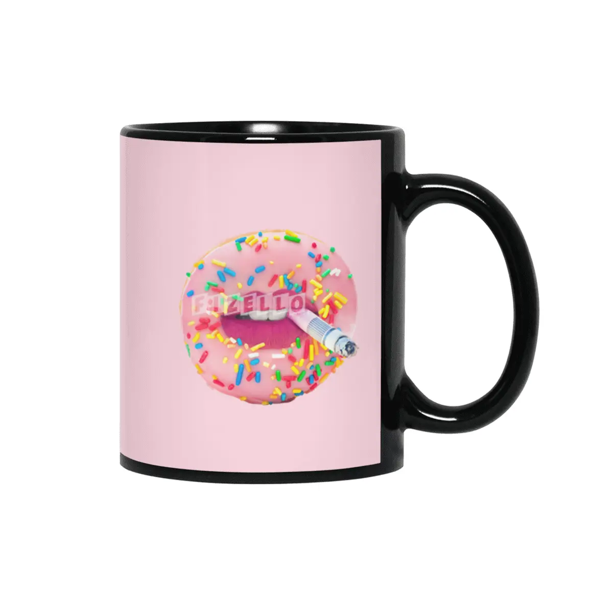 DoNut Smoke Siyah Kupa