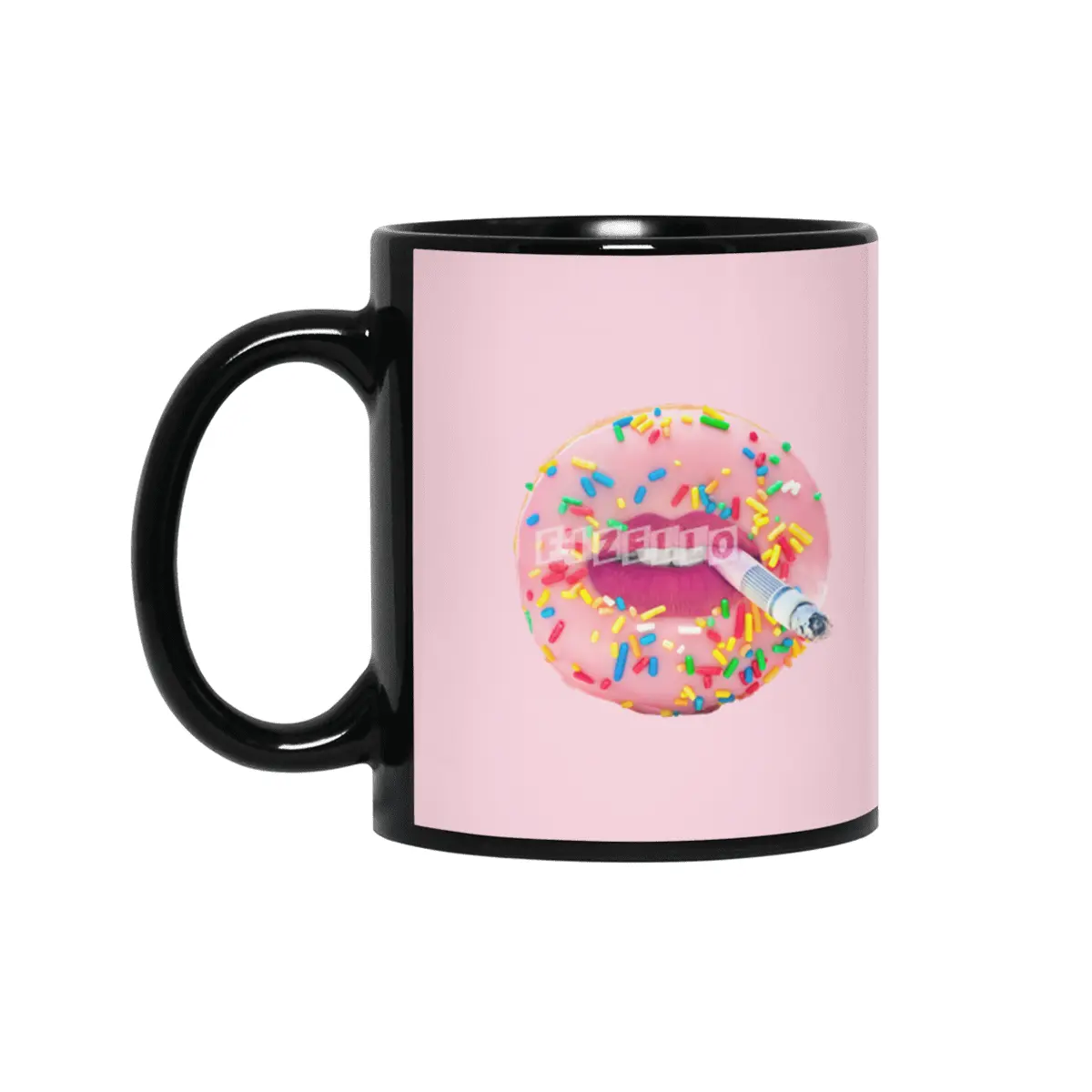 DoNut Smoke Siyah Kupa