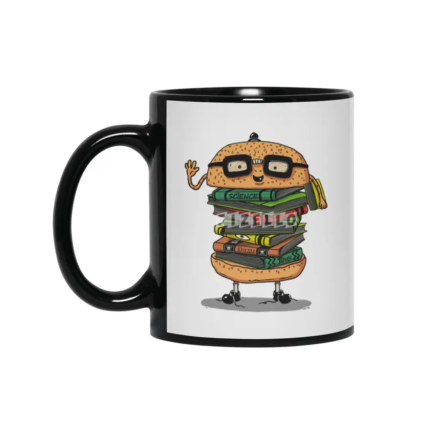Geek Burger Siyah Kupa