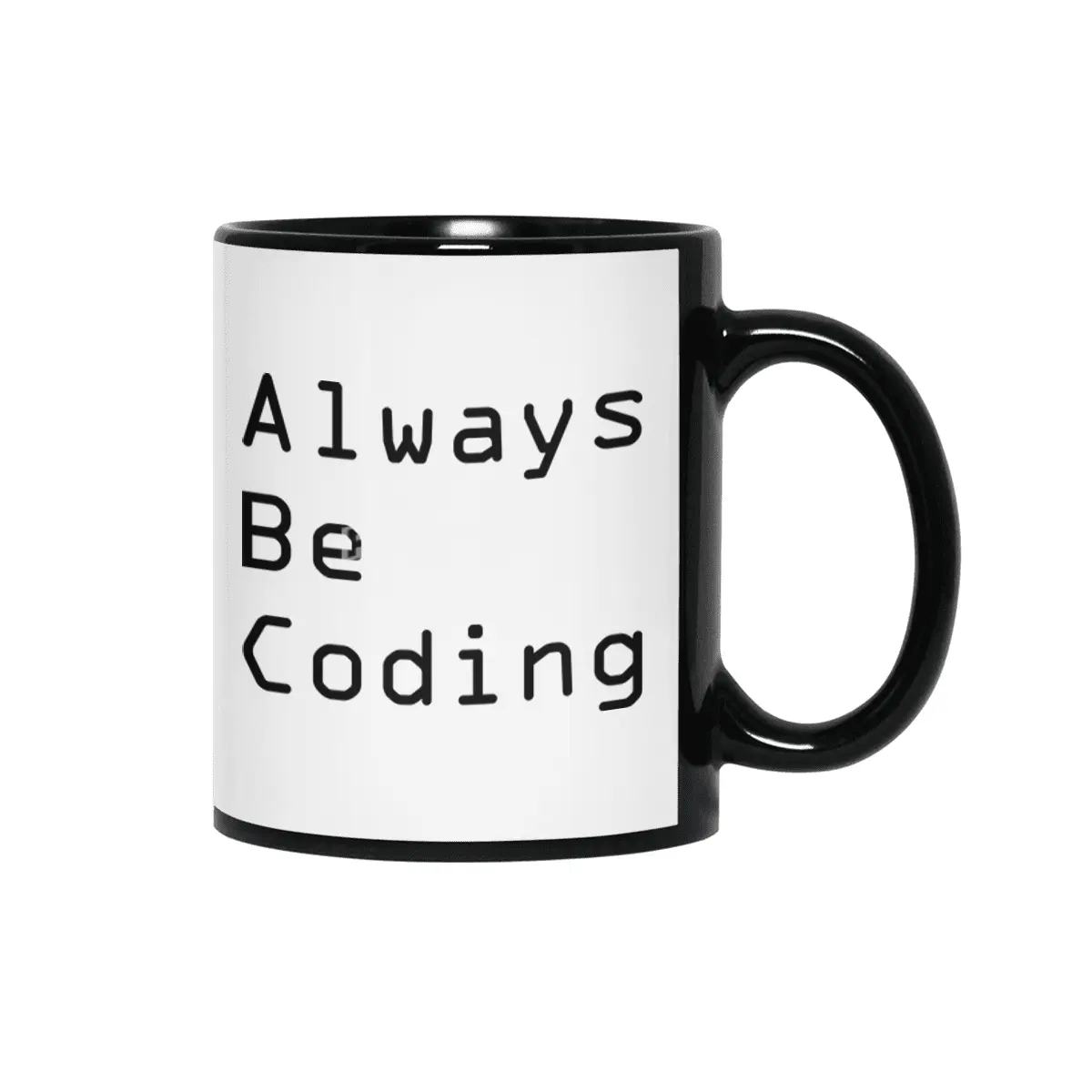 Always Be Coding Siyah Kupa