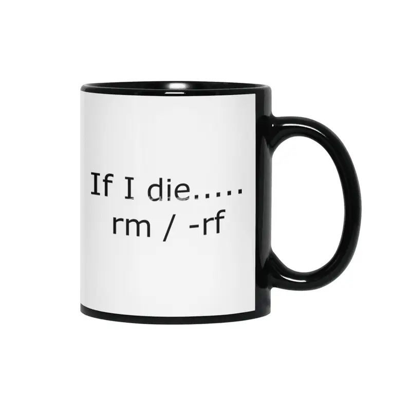 If I Die, RM RF Siyah Kupa