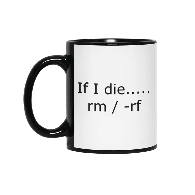 If I Die, RM RF Siyah Kupa