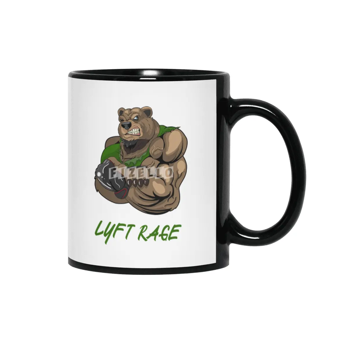 Lyft rage bear Siyah Kupa