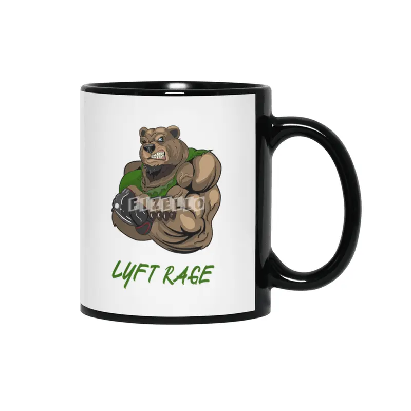 Lyft rage bear Siyah Kupa