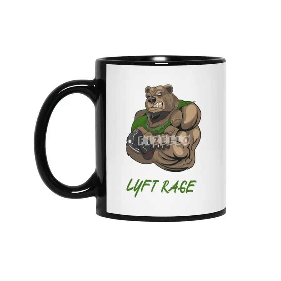 Lyft rage bear Siyah Kupa