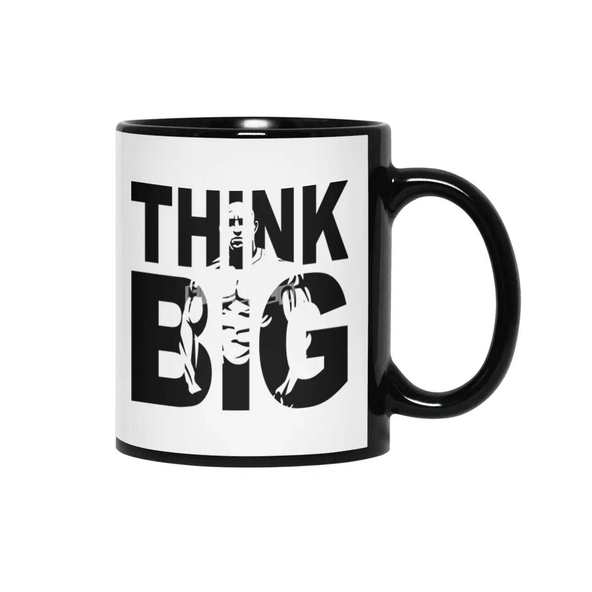THINK BIG Siyah Kupa