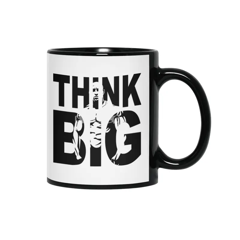 THINK BIG Siyah Kupa