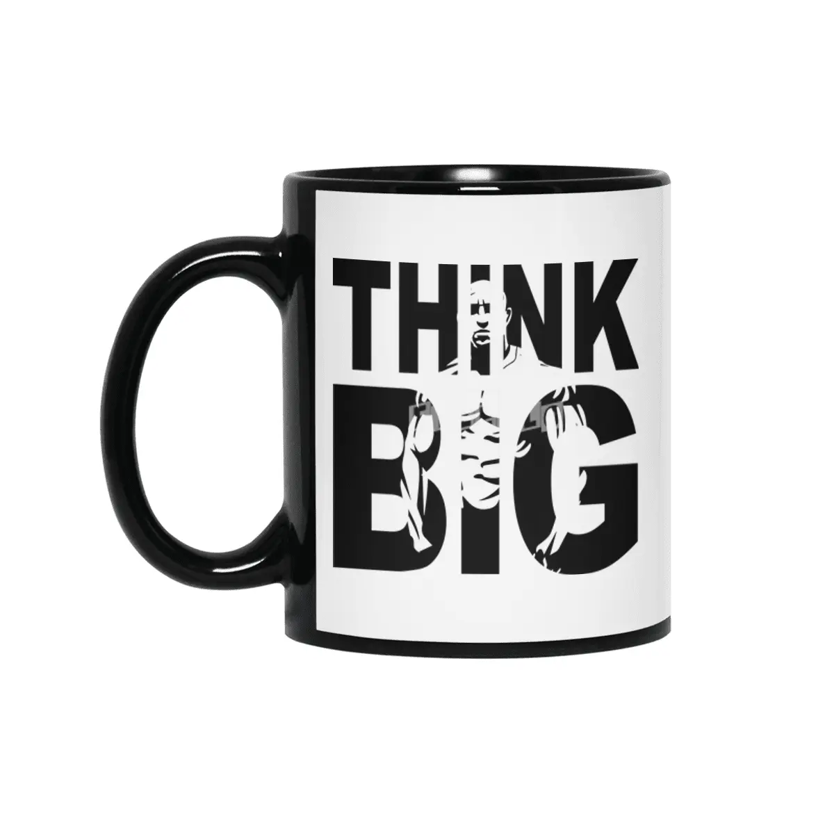 THINK BIG Siyah Kupa