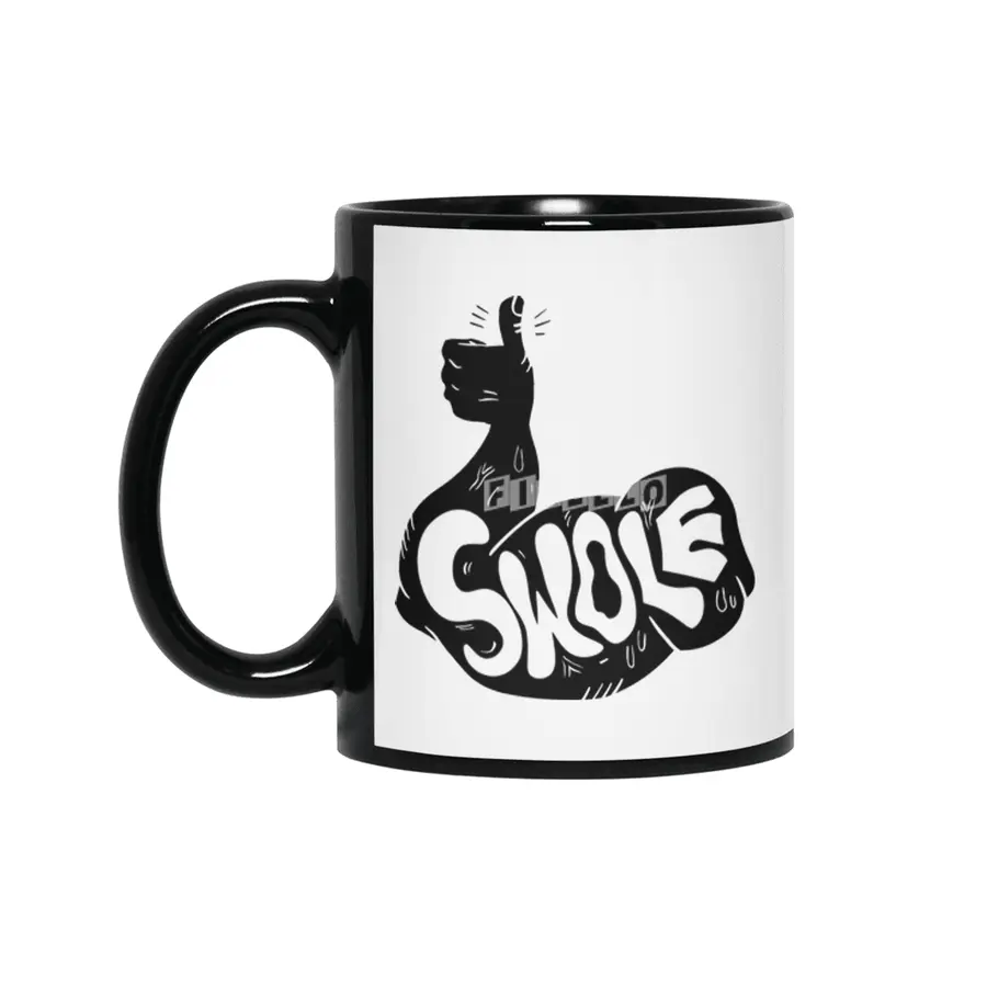 SWOLE - Black Siyah Kupa