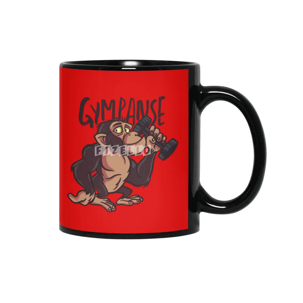 Gympanzee Siyah Kupa