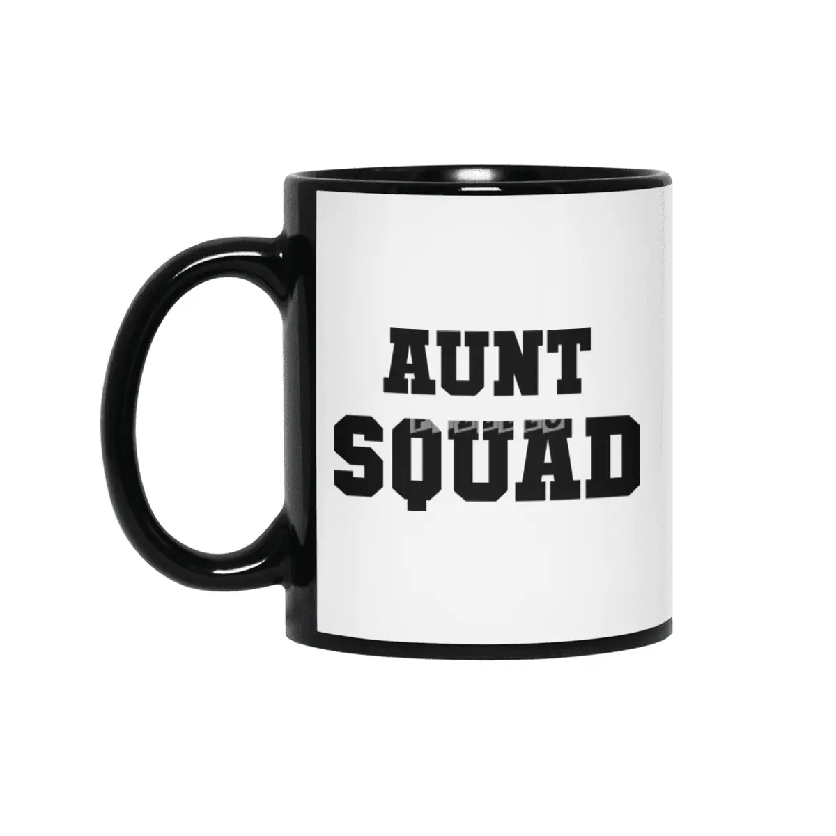 Aunt Squad Siyah Kupa
