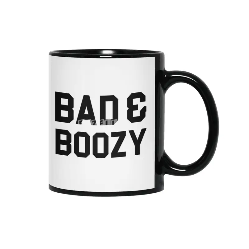 Bad & Boozy Siyah Kupa