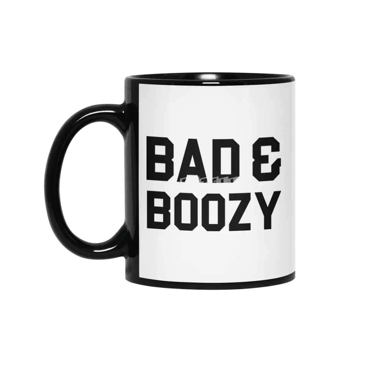 Bad & Boozy Siyah Kupa