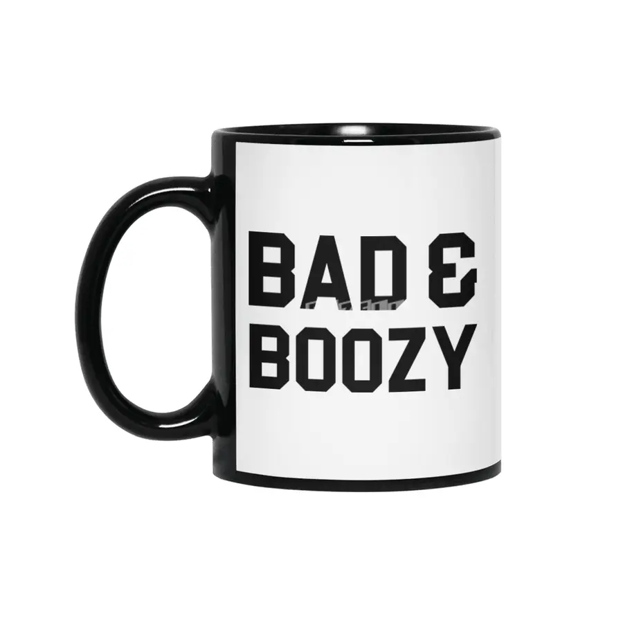 Bad & Boozy Siyah Kupa