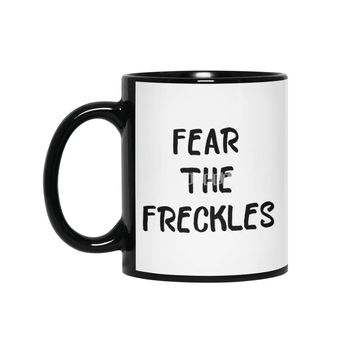 Fear the Freckles Siyah Kupa