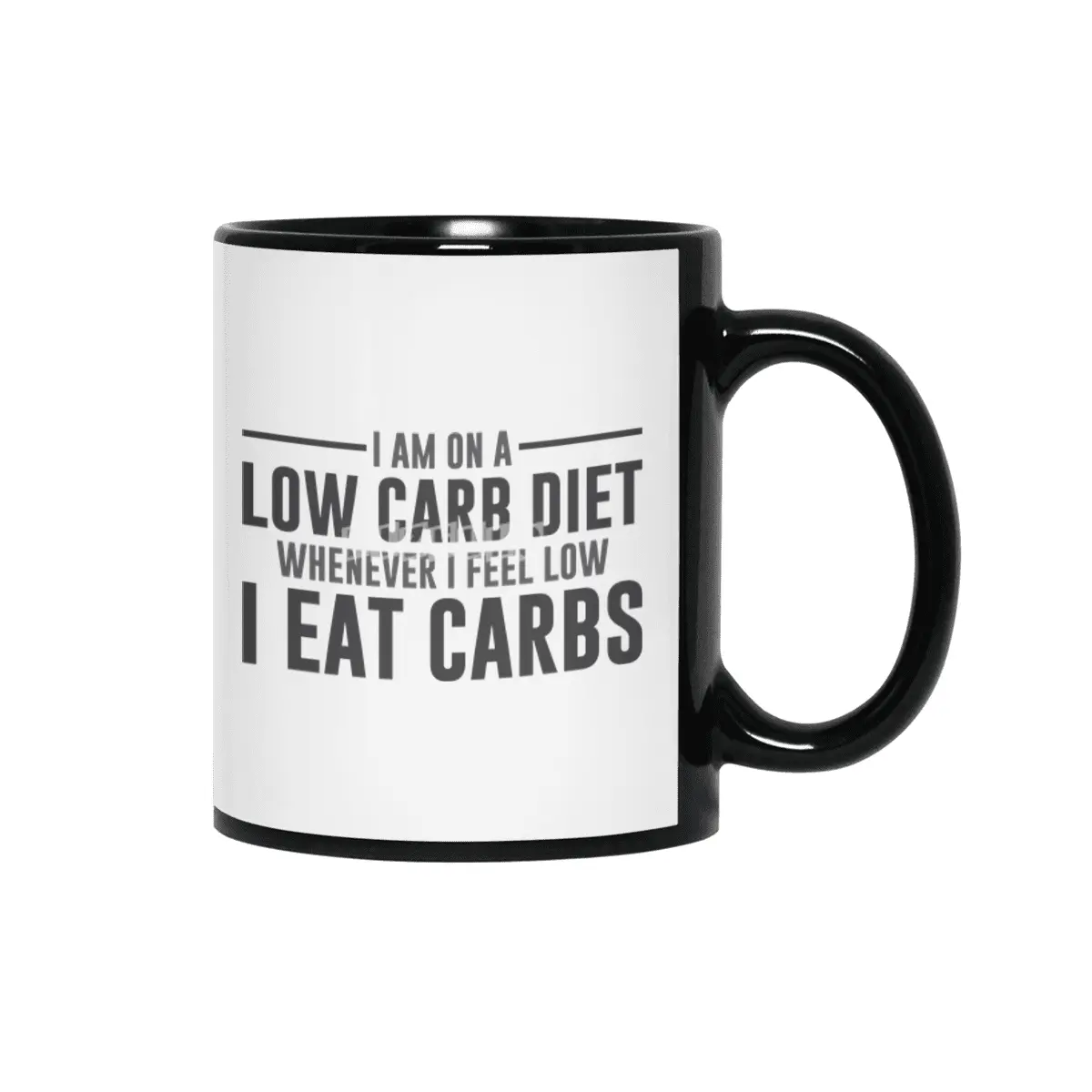 Feel Low Carbs Siyah Kupa