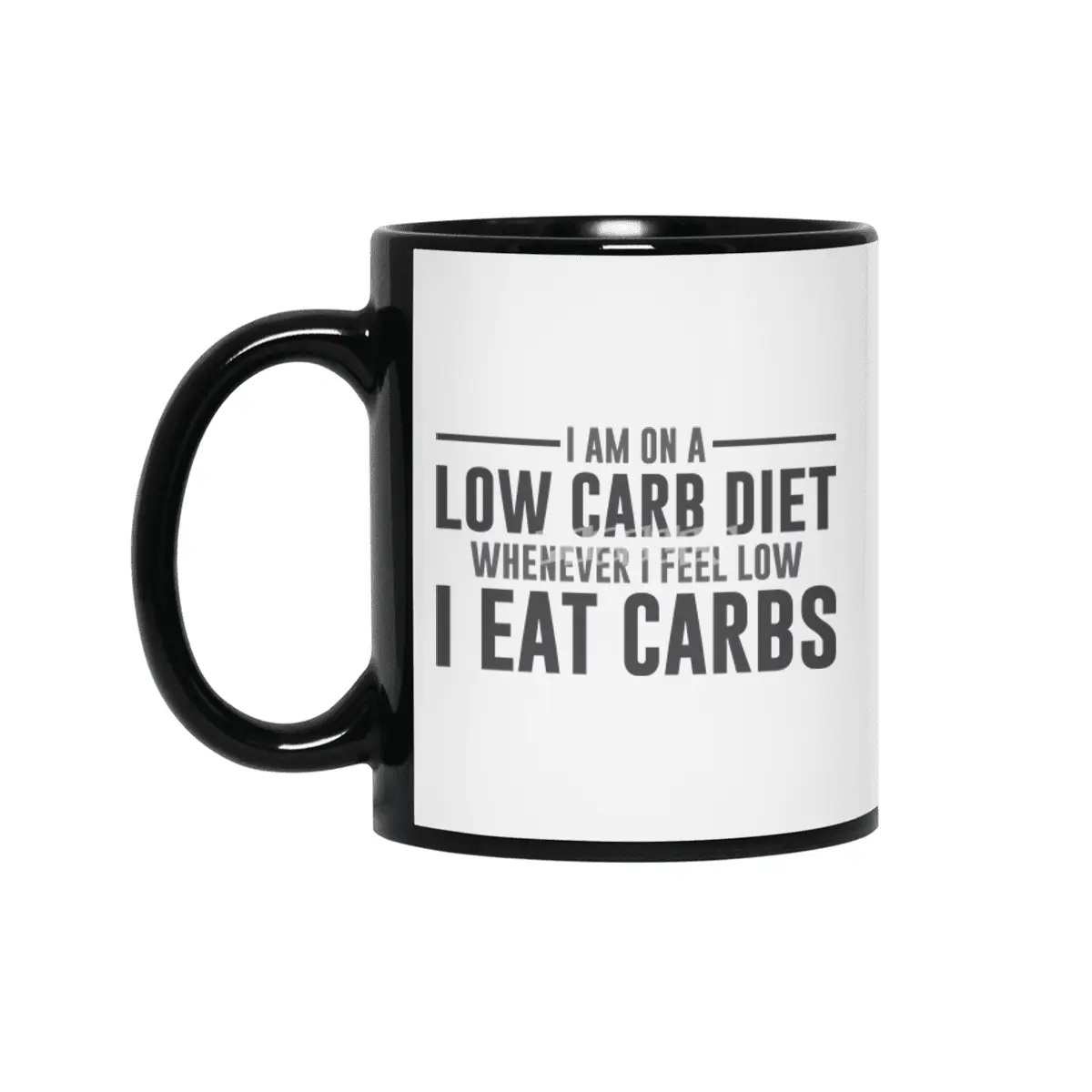 Feel Low Carbs Siyah Kupa