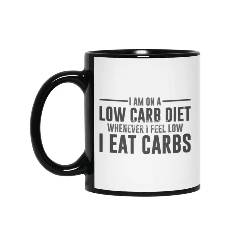 Feel Low Carbs Siyah Kupa
