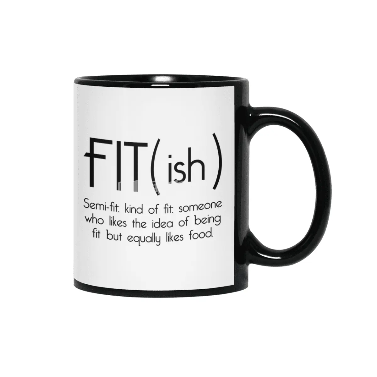 Fit(ish) Siyah Kupa