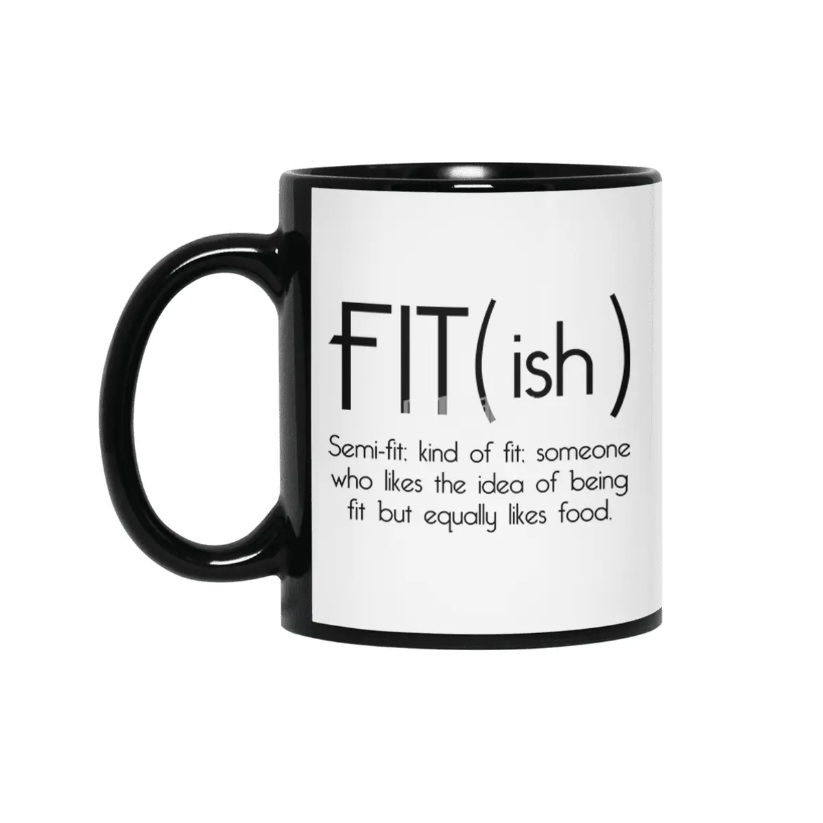 Fit(ish) Siyah Kupa