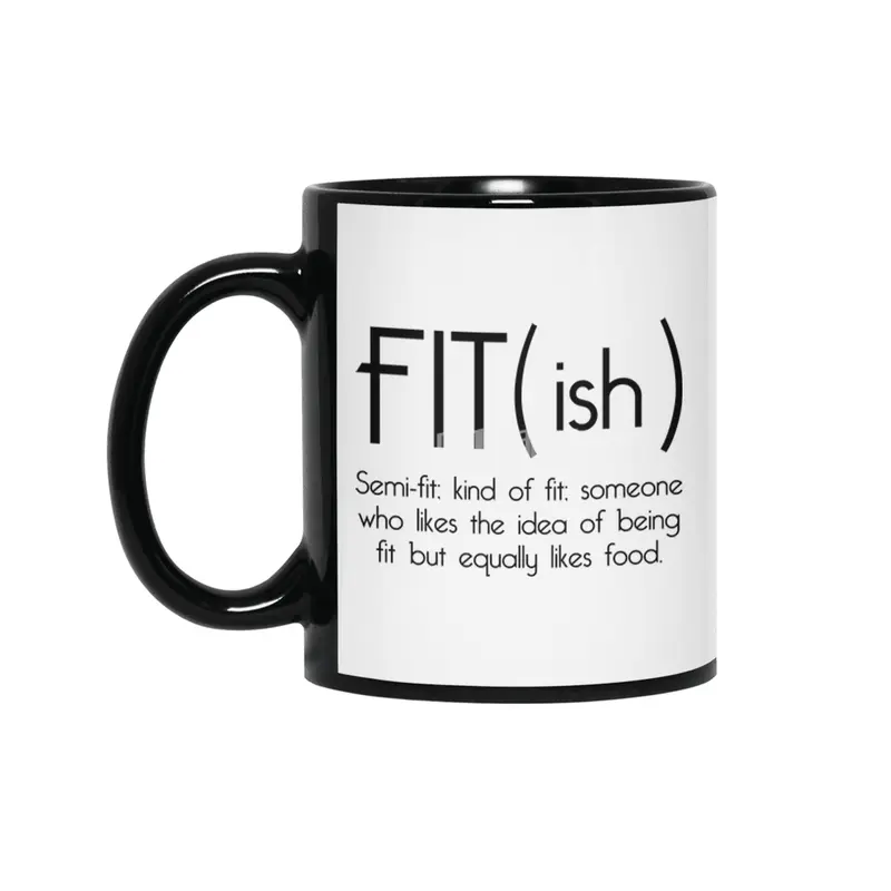 Fit(ish) Siyah Kupa