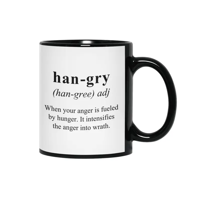 Hangry Siyah Kupa