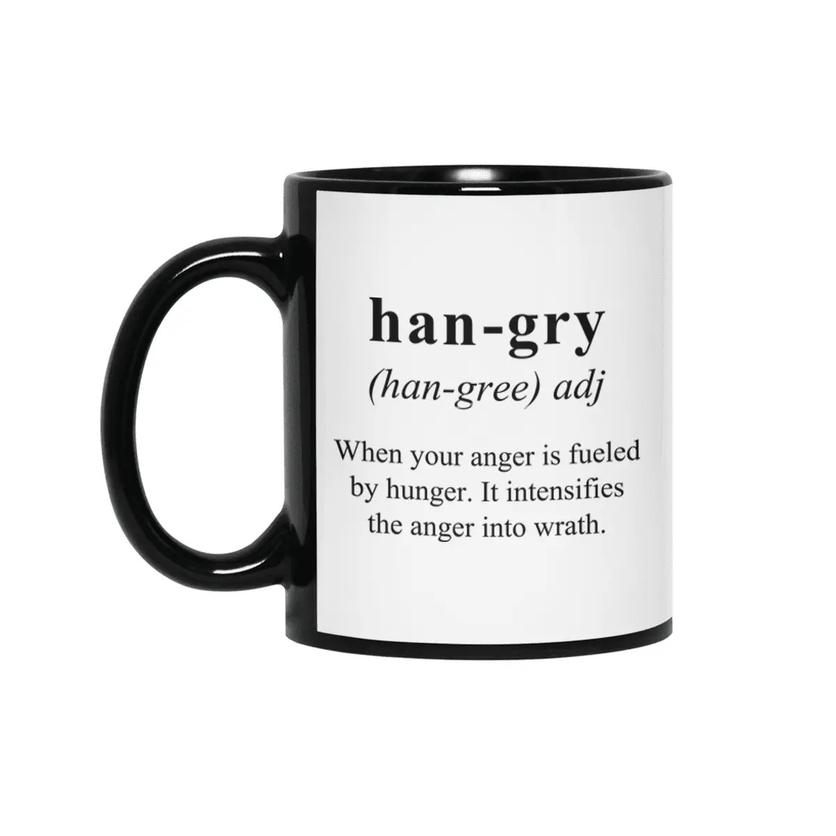 Hangry Siyah Kupa