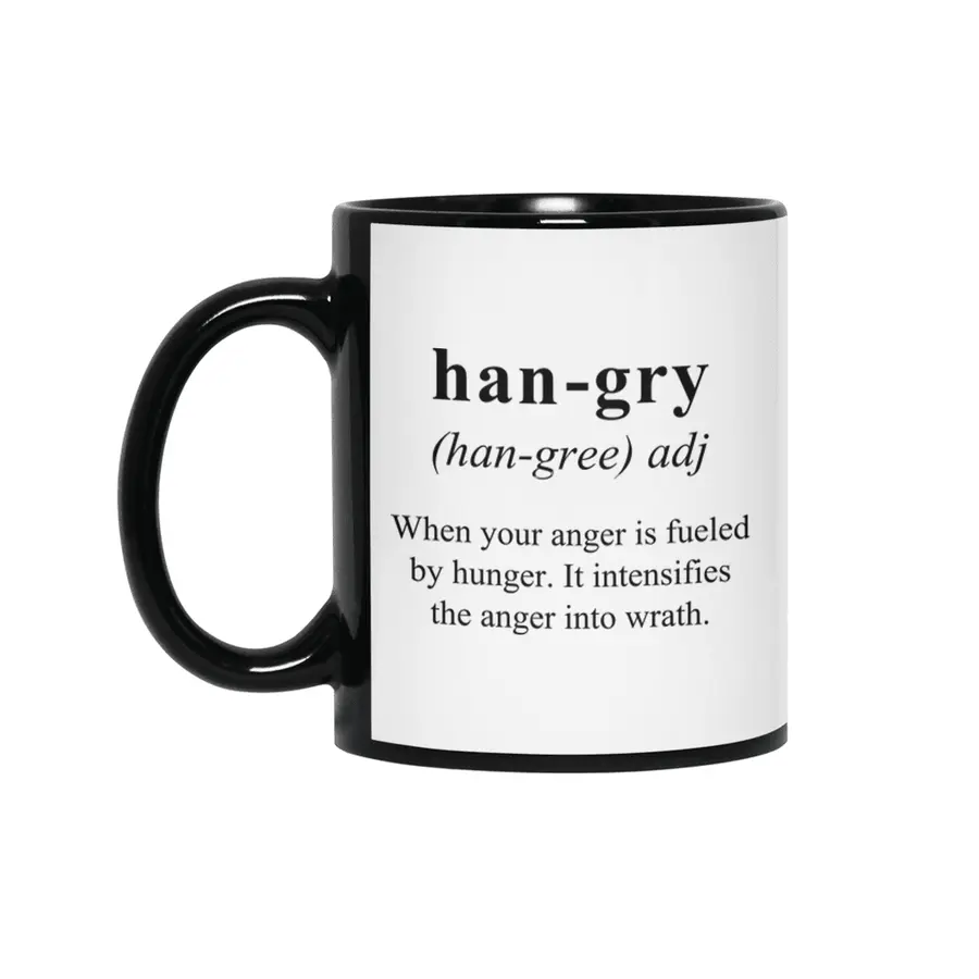 Hangry Siyah Kupa