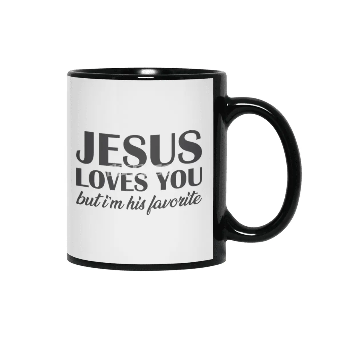 I'm Jesus Favorite Siyah Kupa