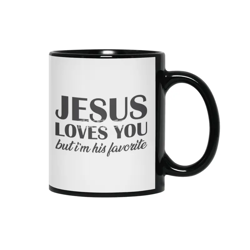 I'm Jesus Favorite Siyah Kupa