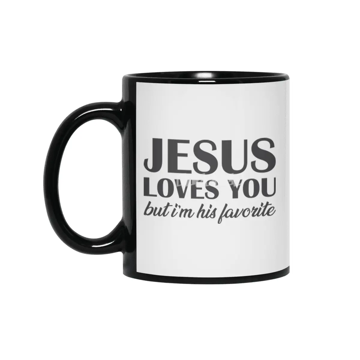 I'm Jesus Favorite Siyah Kupa