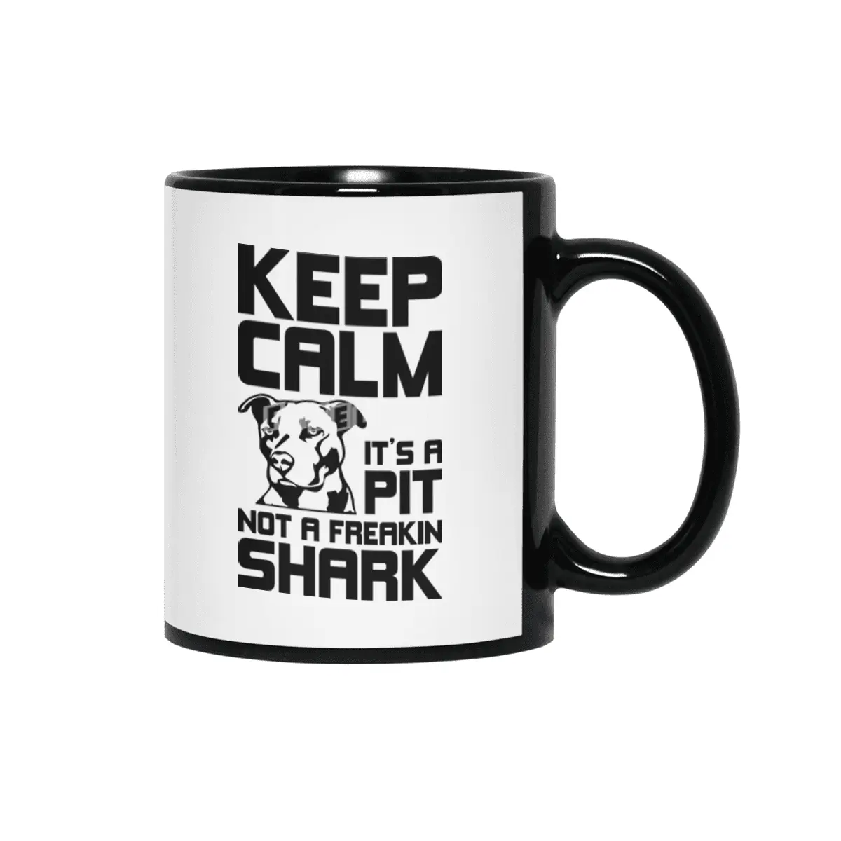 Keep Calm - It's A Pit Siyah Kupa