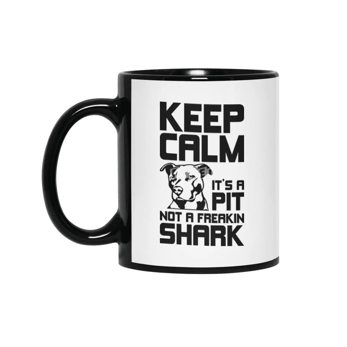 Keep Calm - It's A Pit Siyah Kupa