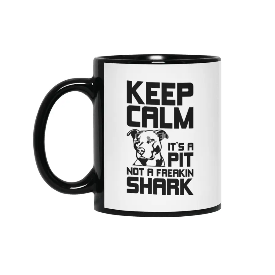Keep Calm - It's A Pit Siyah Kupa