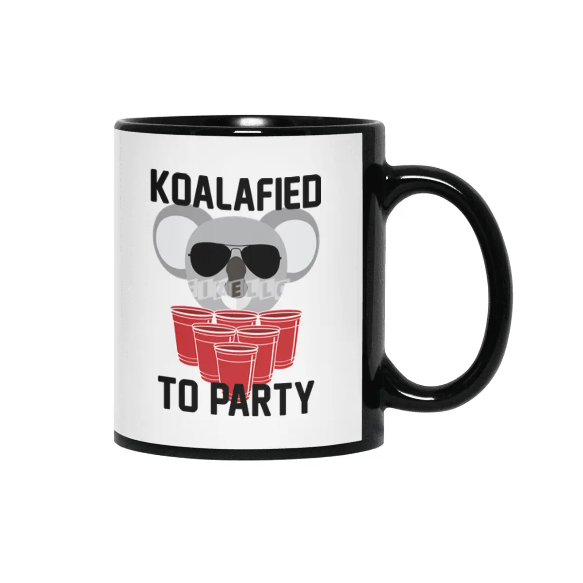Koalafied to Party Siyah Kupa