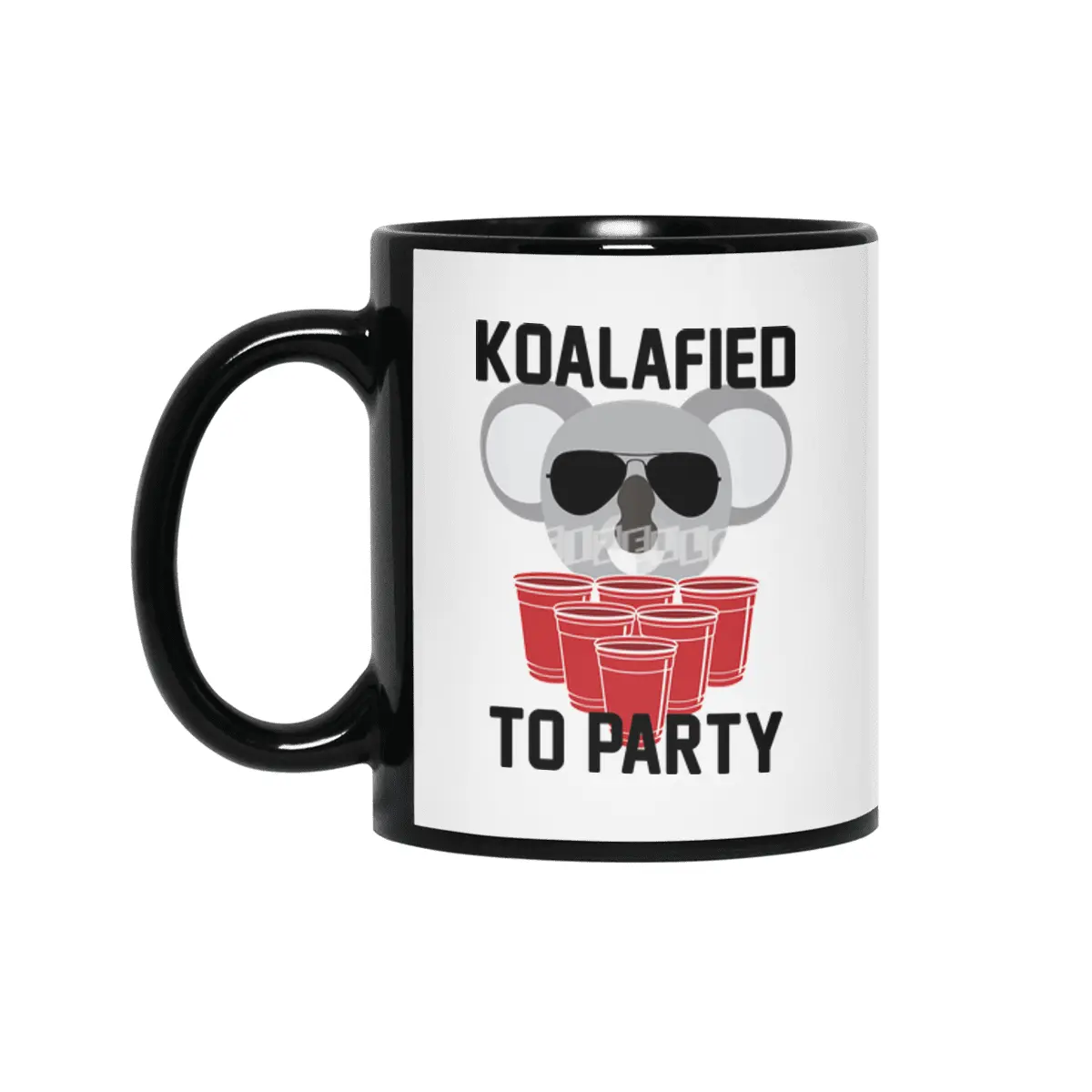 Koalafied to Party Siyah Kupa