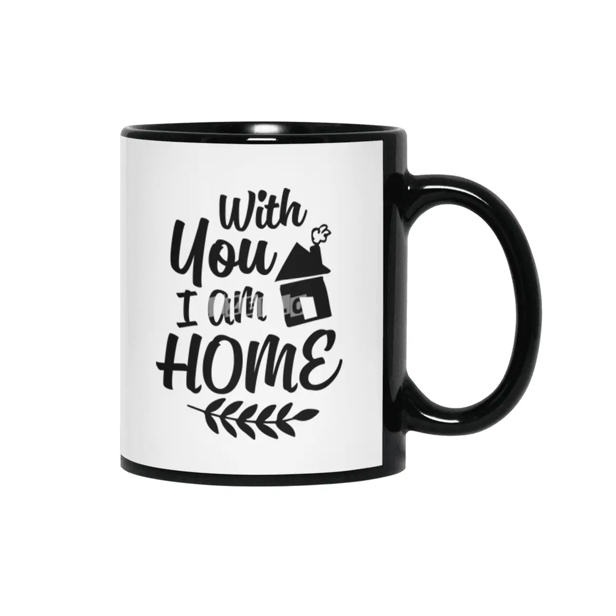 Valentine day, Wedding gifts Siyah Kupa