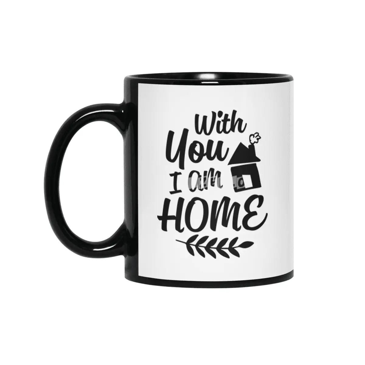 Valentine day, Wedding gifts Siyah Kupa