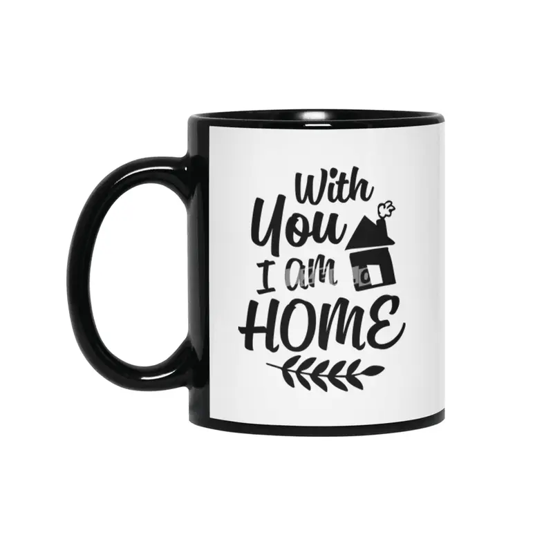 Valentine day, Wedding gifts Siyah Kupa