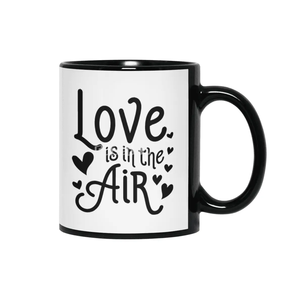 Valentine day, Wedding gifts Siyah Kupa
