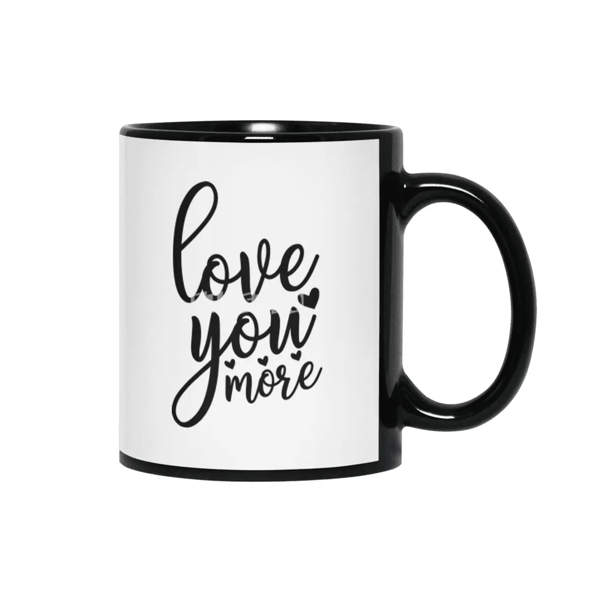 Valentine day, Wedding gifts Siyah Kupa