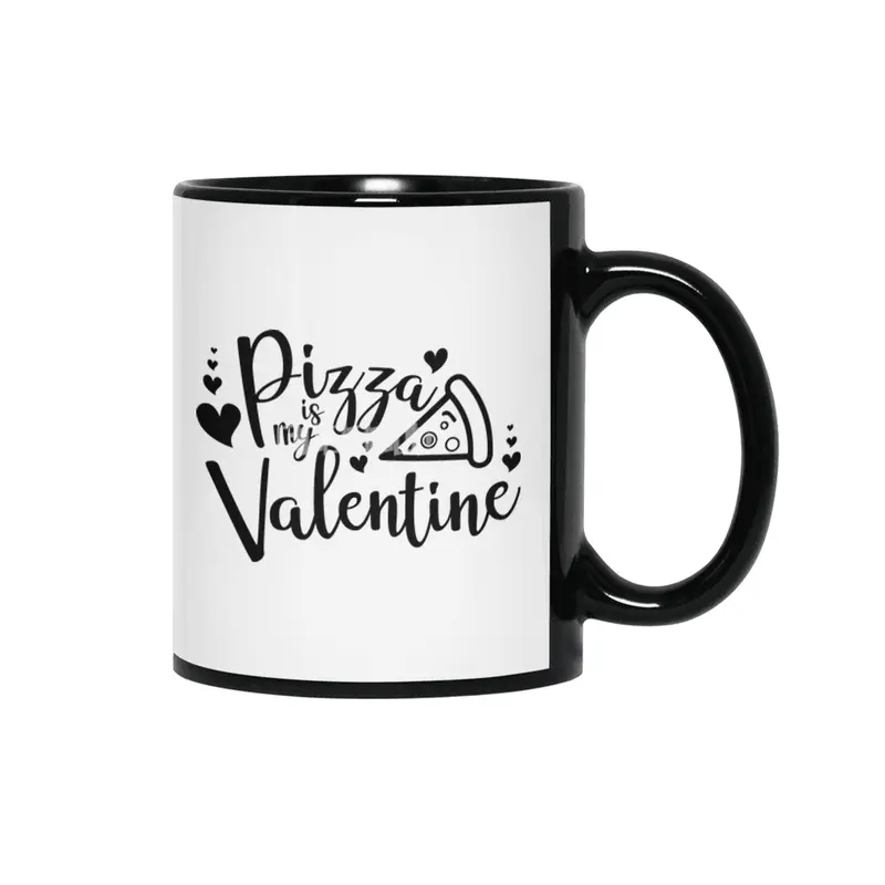 Valentine day, Wedding gifts Siyah Kupa
