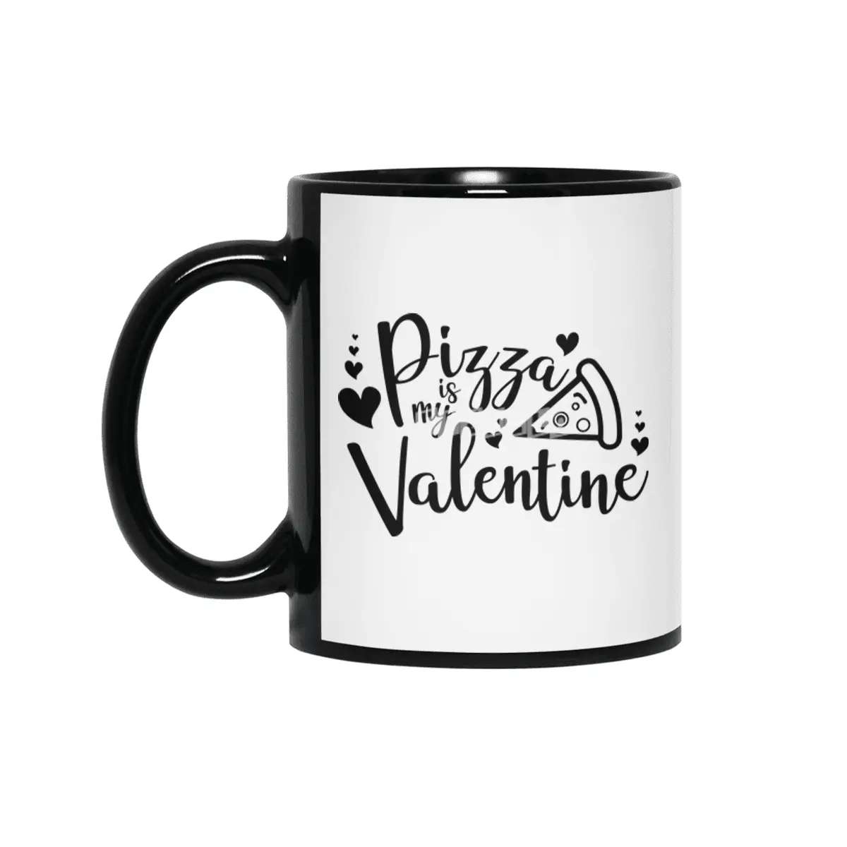 Valentine day, Wedding gifts Siyah Kupa