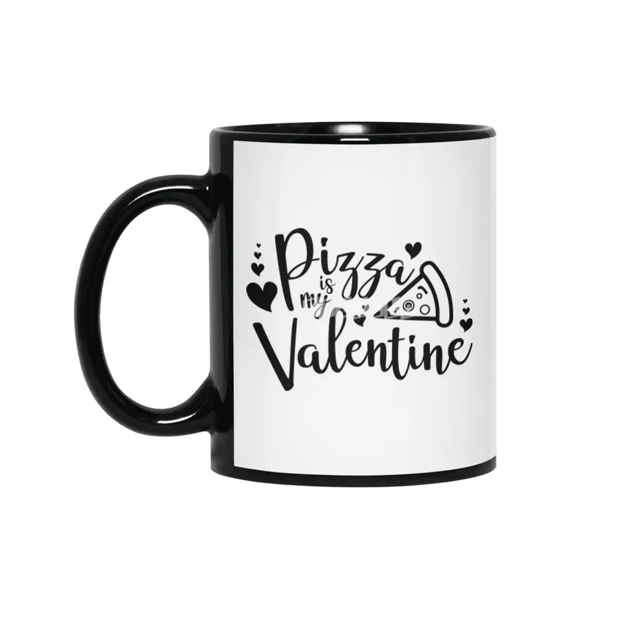 Valentine day, Wedding gifts Siyah Kupa