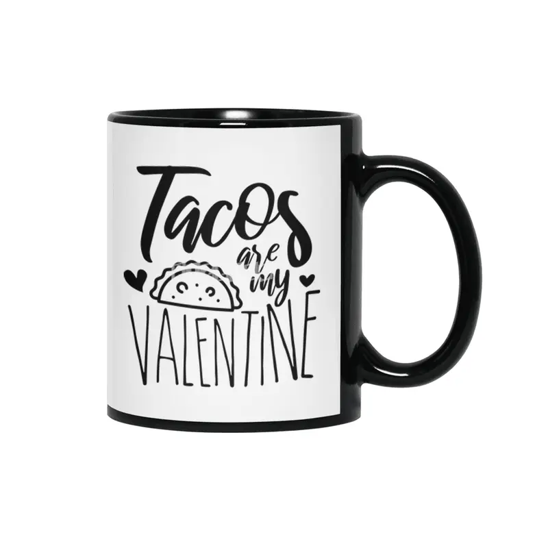 Valentine day, Wedding gifts Siyah Kupa